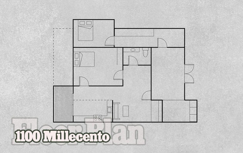 1100 Millecento Floor Plan: Elevating Modern Living with Thoughtful Design