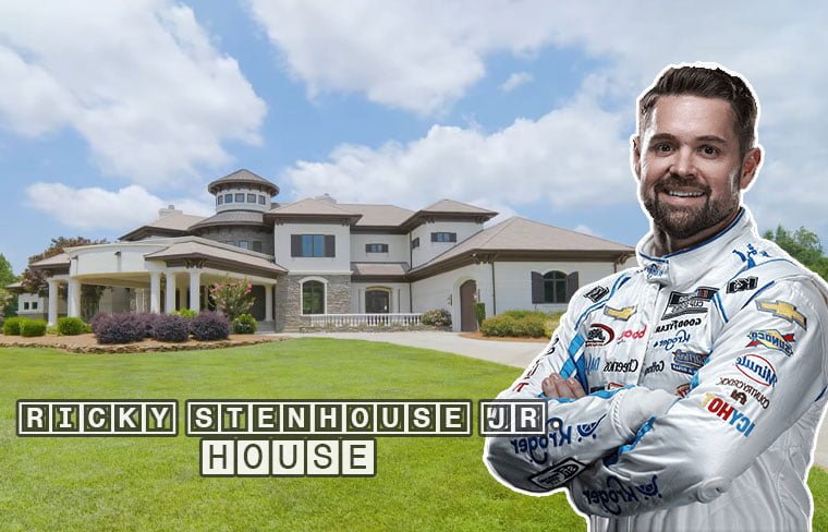 A NASCAR Driver $15.995M Ricky Stenhouse Jr. House in North Carolina