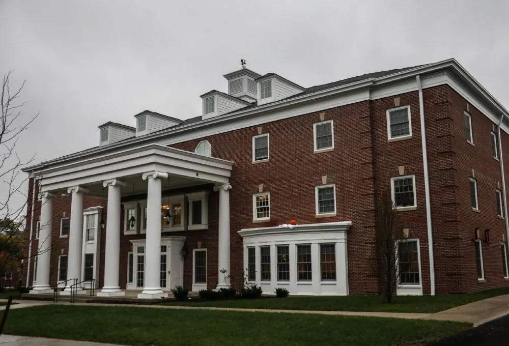 Berea Ohio bans fraternity houses: Campus buildings at Baldwin Wallace University